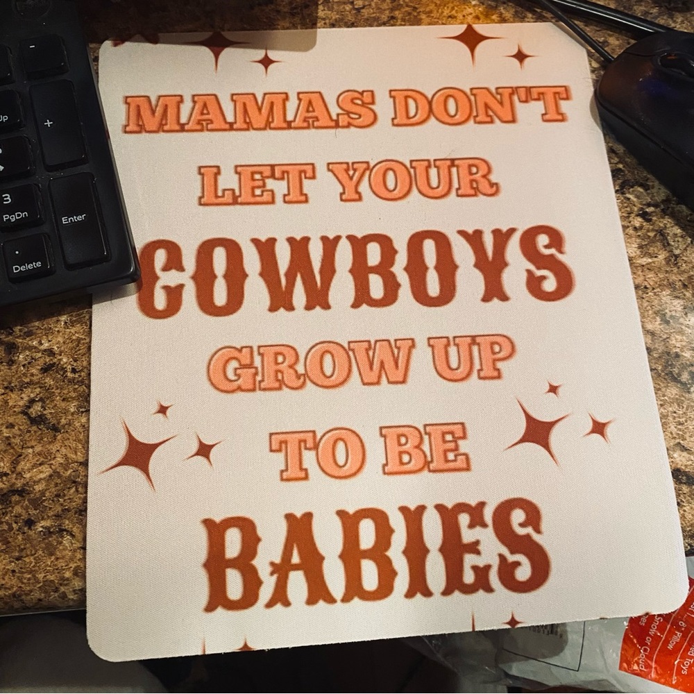 Mousepad Country Cowboys